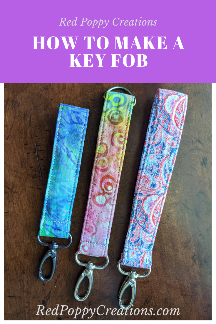 Woodberry Way: Fabric Key Fob Tutorial