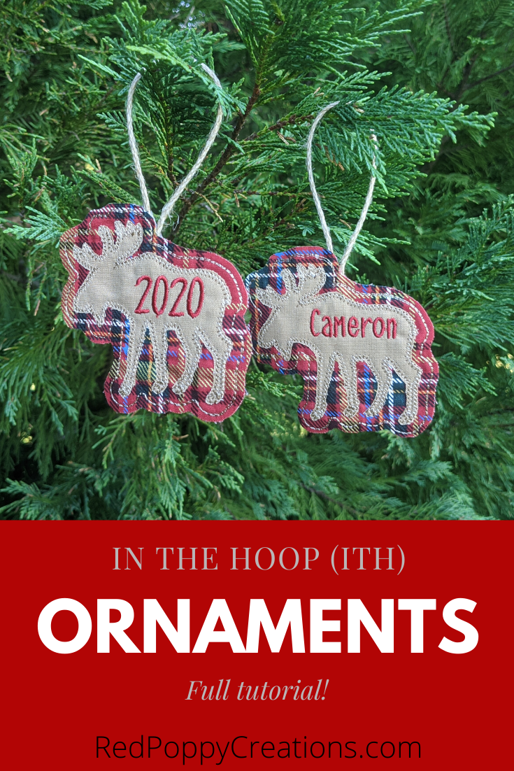 In The Hoop (ITH) Ornaments