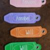 Crayon Bag Tag