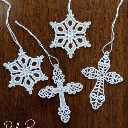 Embroidery Lace ornaments