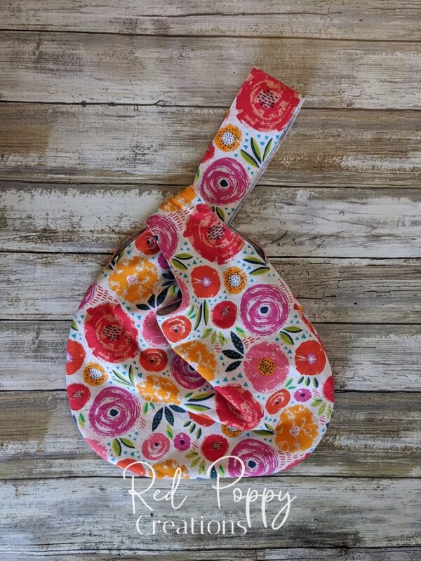 floral knot bag