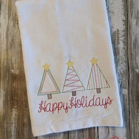 Tree trio towel