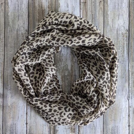 leopard print scarf